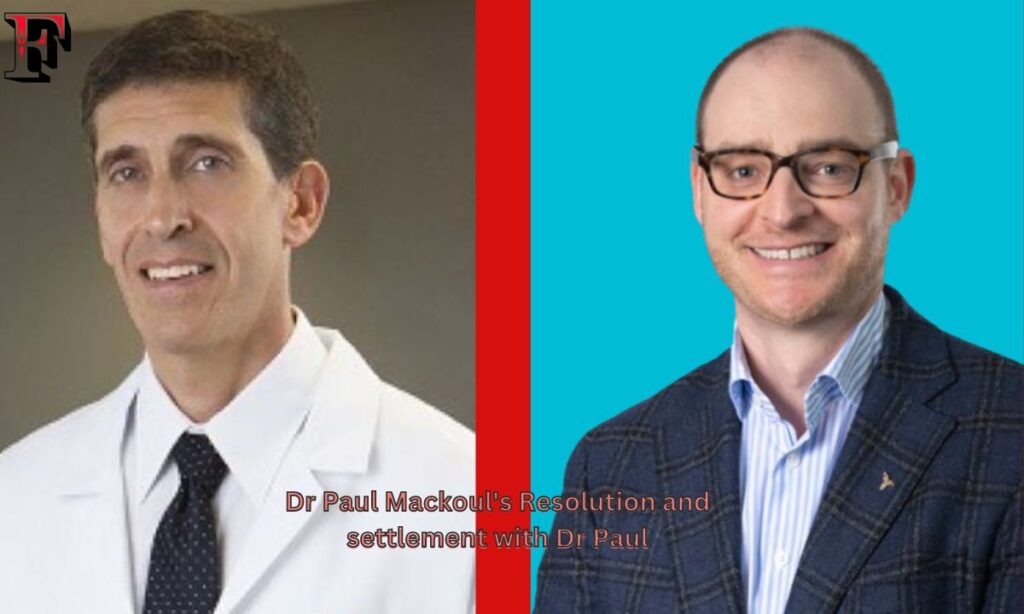 Dr Paul Mackoul's Resolution and settlement with Dr Paul